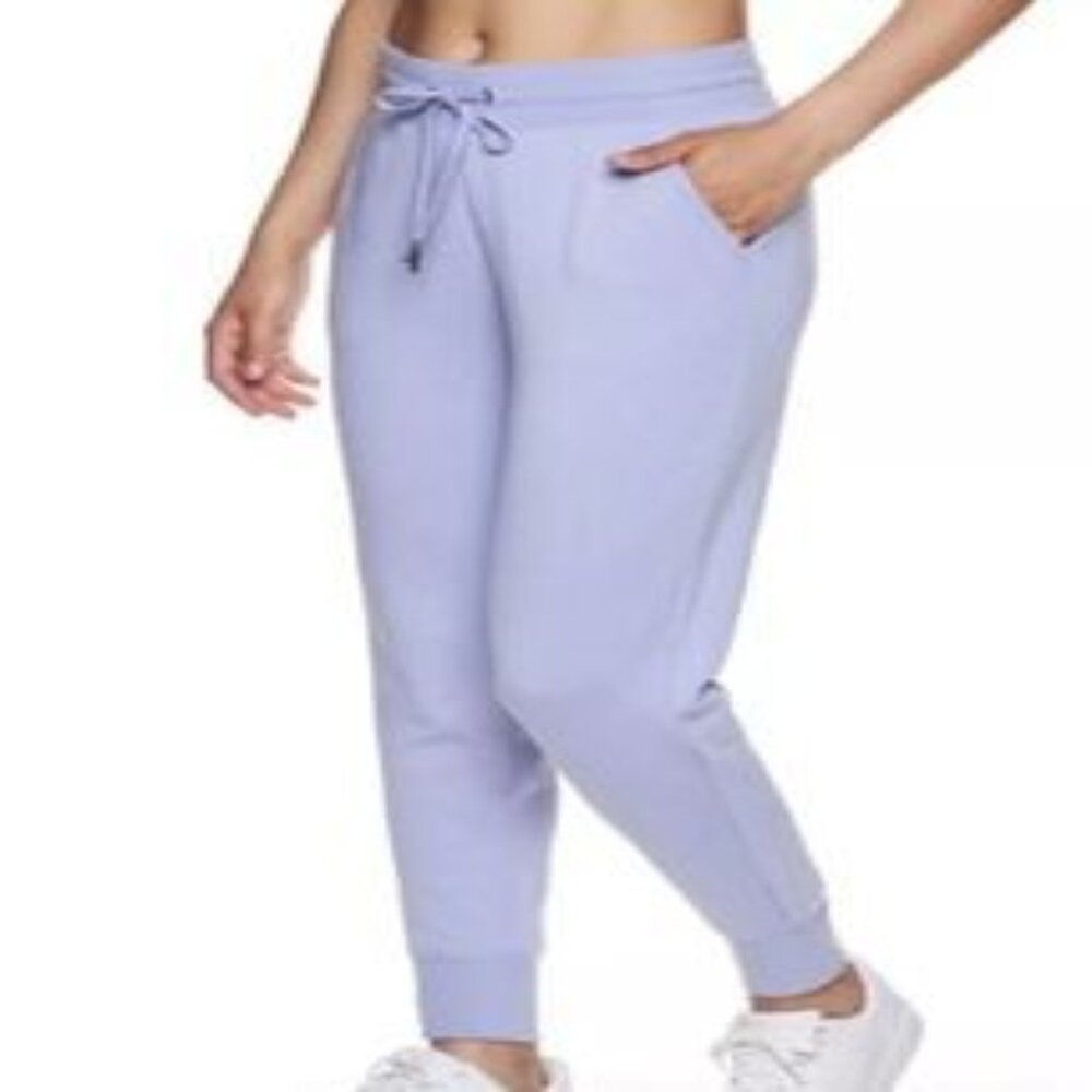 Women's Beautifully Soft Jogger Front Pocket Color Purple Pants New Size XXL(18)